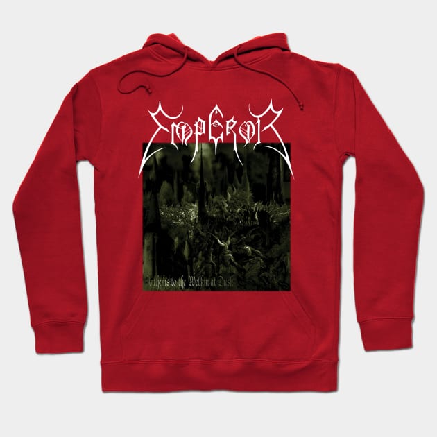 Norwegian black metal band Hoodie by Postergrind